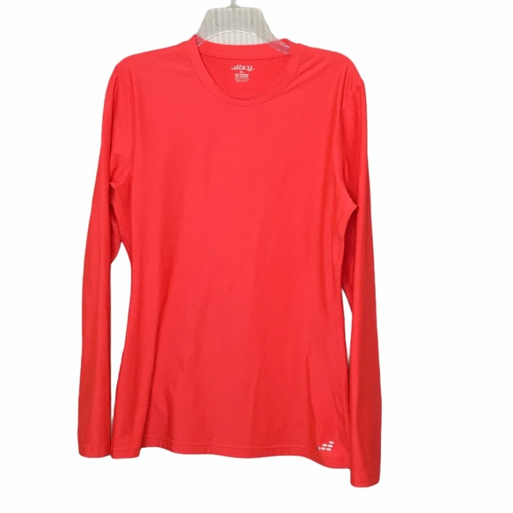 BCG Spandex Work Out Long Sleeve Top Ladies XL